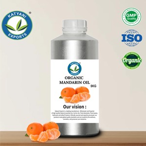 Huile essentielle de mandarine certifiée biologique USDA 100% pure et naturelle pour la formule de cosmétiques et de soins personnels OEM en provenance d'Inde - Product Image 5