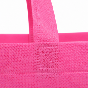 For Non-Woven Fabric Tote Shopping <b>Bag</b> <b>Medium</b> <b>Size</b> Hand Length Handle Open Top Custom Printed for Groceries - Product Image 4