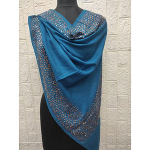 Nueva Colección de Estolas de Lana Fina Premium con Bordado de Espejo, 70x200 cm, Elegante Chal Ligero de Invierno, Disponible en Todos los Colores - Product Image 6