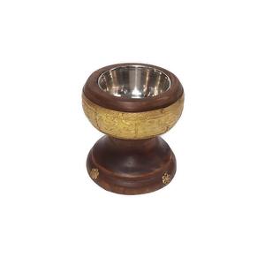 Brûleur d'encens en bois de santal fait main avec calligraphie arabe, style religieux indien, support en bois, utilisation toute saison - Product Image 4