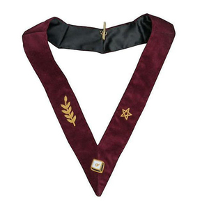 Best Quality Masonic Regalia Grand Officers Full Dress <b>Collar</b> Hand Embroidered Masonic Regalia <b>Collar</b> Masonic Officers <b>Collar</b> - Product Image 4