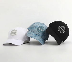 หมวกเบสบอล FONILBEST SPORTS WEARS ผ้าทวิลกันน้ำ สปอร์ต ยูนิเซ็กซ์ โพลีเอสเตอร์ 100% พร้อมตัวล็อคโลหะ - Product Image 1