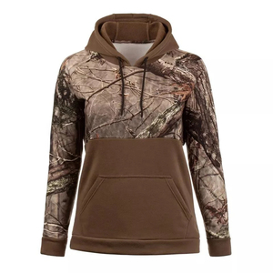 Sweat à capuche pour homme de haute qualité, design camouflage, logo personnalisé, impression par sublimation, respirant, manches longues - Product Image 2