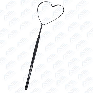 Espejo para Pestañas con Forma de Instrumento Quirúrgico Estilo Dental, Espejo para Extensión de Pestañas de Marca Privada, Mango Negro - Product Image 4