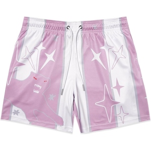 Shorts de sport pour homme, imprimés graphiques, en mesh léger, style basketball, respirants, pour l'entraînement en salle de sport, été - Product Image 4