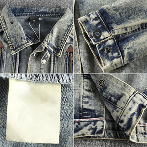 Vestes en jean pour hommes les plus vendues, vestes en jean personnalisées pour l'hiver avec services OEM - Product Image 5