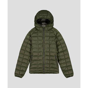 Ropa de Invierno para Hombre, Chaqueta Acolchada Térmica para Correr, Chaqueta con Capucha para Senderismo, Abrigos Acolchados para Exteriores, Venta al Por Mayor OEM - Product Image 1