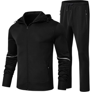 Survêtement en jean vintage pour homme, à capuche, couleur unie, avec cordon de serrage, coupe ample, respirant, séchage rapide, léger, couleur personnalisable - Product Image 1