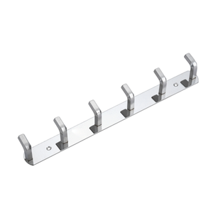 6 <b>Hook</b> Stainless Steel <b>Wall</b> Mount Rack Heavy Duty Key Holder Coat <b>Hooks</b> <b>Wall</b> Hanger Living Room Entryway Storage Waterproof - Product Image 1