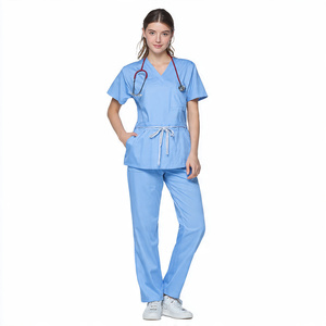 <b>Scrub</b> Suit Premium Quality Unisex Nursing Hospital <b>Scrub</b> <b>Set</b> - Product Image 4