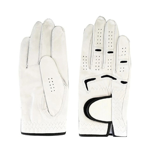 Latest Design High Quality Durable Genuine Leather Golf Gloves Waterproof Flexible Use Right Left Handed Golfer Sports Gloves - Product Image 6