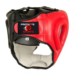 Personalizable mujeres/hombres boxeo Muay Thai MMA Kickboxing cabeza Protector cuero/PU Material para entrenamiento de artes marciales ganar - Product Image 2