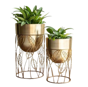 Jardinière décorative argentée de haute qualité pour jardin et usage commercial (centre commercial) - Product Image 6