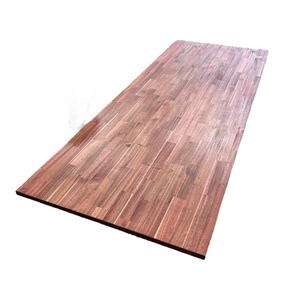 Planches articulées en acacia et chêne de qualité AB Matériau en peuplier pour les comptoirs de cuisine d'intérieur et l'application dans la salle de bain - Product Image 6