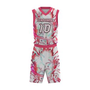 Personaliza tu Propio Uniforme de Baloncesto, Conjunto de Camiseta de Baloncesto Reversible para Hombre, Ropa de Baloncesto Juvenil de Secado Rápido - Product Image 5