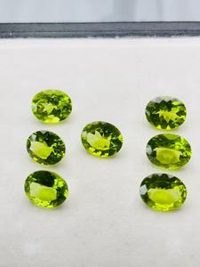 Peridoto Natural Certificado por IGI, Corte Ovalado, 7 Piezas, 39.81 CTS, Color Verde Premium, Claridad Excelente, Gemas de Calidad Fina - Product Image 5