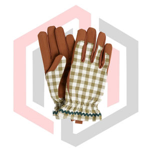 Gants de jardinage en cuir de vache véritable, résistants aux épines, respirants, antidérapants, sans silicone, robustes, pour l'élagage et les travaux de jardinage - Product Image 1