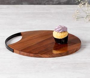 Bandeja Rectangular de Madera de Acacia para Servir, Plato para Queso, Pan, Frutas, Vajilla para Cocina y Comedor - Product Image 3