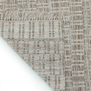Tapis en polyester tissé à la main Thermite, tapis contemporain texturé, tapis de sol doux et durable pour la décoration du salon - Product Image 3