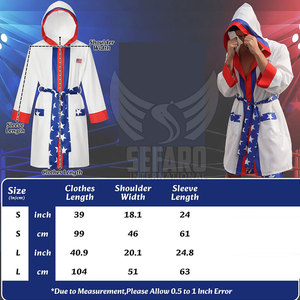 Kimono de Jiu Jitsu Hecho en Pakistán, Batas de Boxeo para Hombre, Venta al por Mayor, Batas de Boxeo de Nuevo Estilo Hechas a Medida - Product Image 6