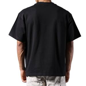 Camiseta de Hombre con Bordado de Tigre, Diseño 2026, Elegante Camiseta Negra de Algodón con Diseño de Animal Feroz, Prenda Casual de Moda Urbana - Product Image 2