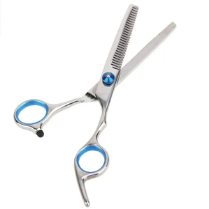 New Style Fashion Salon Barber <b>Thin</b> Scissors 6 Inch Stainless Steel Sharp Beauty Thinning Scissors Customizable Color - Product Image 4