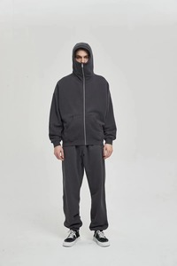Nouvelle mode, qualité supérieure en stock, vêtements pour hommes, veste à capuche avec fermeture éclair et masque intégré, veste pour hommes - Product Image 2