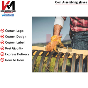 Gants de travail multi-usages, gants industriels durables, gants de sécurité à adhérence renforcée pour le travail et l'entrepôt, OEM en vrac - Product Image 6