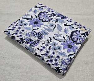 Soft Breathable <b>Block</b> Printed Cotton Fabric Eco Friendly Reusable Floral Custom <b>Print</b> <b>Block</b> <b>print</b> Fabric Bulk Order Supplier - Product Image 3