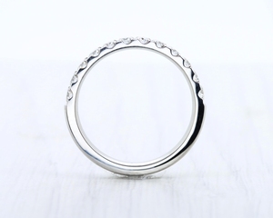Anillo de Moissanita 925 con Corte Redondo, Pasa el Test de Diamantes, Joyería de Moissanita de Lujo - Product Image 6