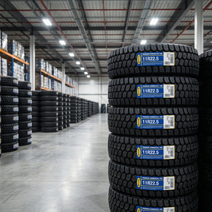 Pneus de camion commerciaux robustes TBR Radial Steer Drive Trailer Sizes - Product Image 3