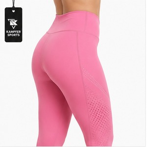 Leggings Deportivos de Cintura Alta, Sin Costuras, con Textura, Coloridos, Transpirables, con Efecto Levanta Glúteos, para Yoga, Diseño Exclusivo, OEM - Product Image 2