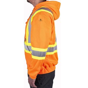 High Visibility Reflective <b>Construction</b> Safety Jacket Men's Waterproof Winter Workwear Security Windproof Jacket 2026 - Product Image 5