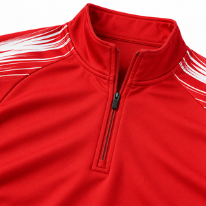 Camiseta Deportiva de Manga Larga para Hombre, Sublimada, de Poliéster, con Estampado Personalizado, de Secado Rápido, al por Mayor, de Fábrica OEM - Product Image 5