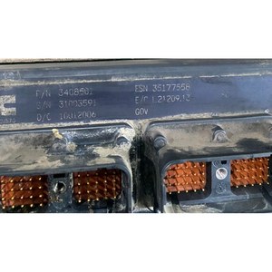Module de commande ECM ECU 3408501 d'occasion avec jeu de 6 injecteurs pour unité moteur Cummins (ECU) en plastique - Product Image 6