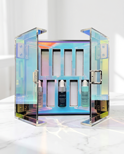 Acrylic Double <b>Door</b> Packaging Box for Face Cream Perfume & Lipstick-Recyclable Cosmetic Storage & Display Box - Product Image 4