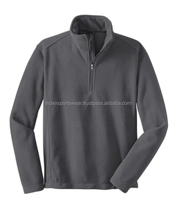 Pull-over en polaire à demi-fermeture éclair pour hommes Sweat-shirt à fermeture éclair avec demi-fermeture éclair Sweats à capuche et sweatshirts pour un port confortable - Product Image 1