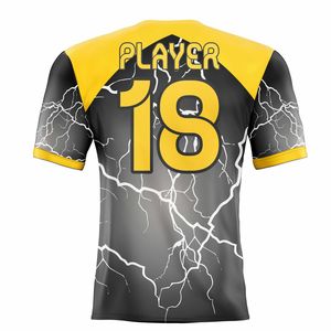 Camisetas de Fútbol con Diseño Personalizado, Camisetas de Fútbol por Sublimación, Ropa Deportiva de Secado Rápido, Proveedor de Fabricación de Ropa Deportiva, Camiseta de Fútbol para Hombre - Product Image 3