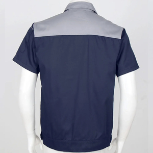 เสื้อเชิ้ตนิรภัยแขนสั้นสำหรับเจ้าหน้าที่รักษาความปลอดภัยสนามบิน ถนน และจราจร ระบายอากาศได้ดี มีไซส์ใหญ่สำหรับผู้ชาย ผลิตโดยผู้ผลิตเสื้อผ้าทำงาน - Product Image 2