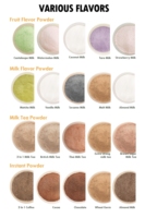 Miboba 12X temps Low Cost Vente en gros Crème Brulée Caramel Flan Pudding Gelée Mélange de poudre