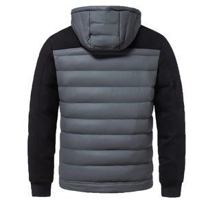 Chaqueta de running para hombre, ligera, tipo puffer, híbrida, cálida para invierno, aislante térmica, para senderismo, golf y deportes. - Product Image 3