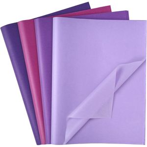 Carta Velina Viola 20x14 Pollici, 112 Fogli in Confezione per Progetti Fai-da-Te, Sacchetti Regalo, Progetti Artistici - 112 Fogli - Product Image 2