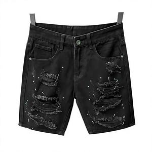Nuevos Shorts de Mezclilla Rectos Transpirables de Alta Calidad para Hombre, Casuales, para Verano y Otoño, para Correr, al Mejor Precio, en Diferentes Colores - Product Image 1