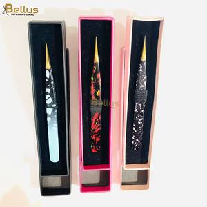 แหนบต่อขนตาปลอมทำจากสเตนเลสเคลือบผงโทนสองชั้นความแม่นยำสูง - Product Image 3