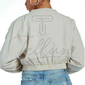 Nouveau style – Blouson bomber en toile respirante pour homme, dernière conception, coupe courte, haute qualité, vente en gros - Product Image 2