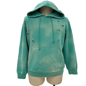 Sweat-shirts à capuche personnalisés, nouvelle arrivée, effet délavé au soleil, sweat-shirts à capuche pour hommes, 100% coton respirant, lavage à l'acide, sweat-shirts à capuche délavés - Product Image 1