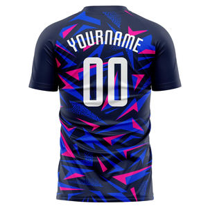 เสื้อฟุตบอลแบบกำหนดเอง น้ำหนักเบา แห้งเร็ว พร้อมพิมพ์โลโก้ทีม และสวมใส่สบาย - Product Image 4