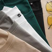 T-shirt à manches courtes 100 % coton personnalisé pour homme, coupe ample, 180 g/m², écologique, respirant, séchage rapide, fabriqué en usine au Bangladesh
