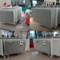 Transformateur redresseur immergé dans l'huile triphasé ZS11-2000kVA, ONAN, bobinage en cuivre, pour énergie éolienne et système CC industriel