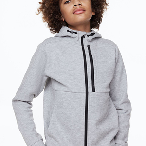 New Style Unisex High Quality Knitted <b>Zip</b>-<b>Up</b> Hoodie Custom Plain Full Face for Mens and Boy's Casual Wear - Product Image 5